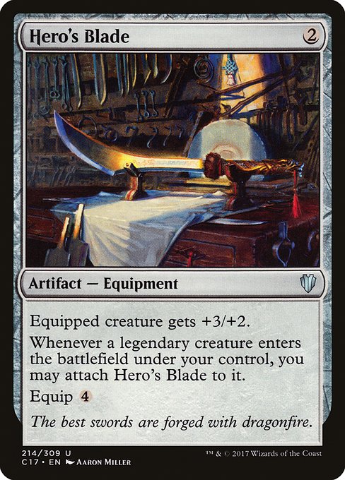 Hero's Blade - Commander 2017 - U - 214