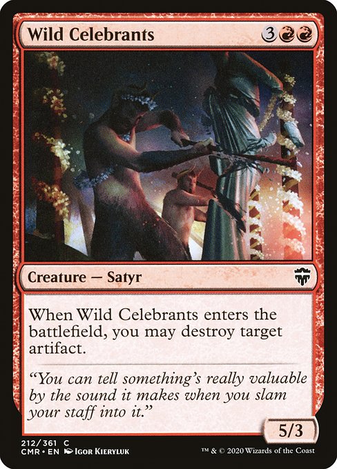 Wild Celebrants - Commander Legends - C - 212