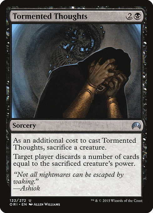Tormented Thoughts - Magic Origins - U - 122