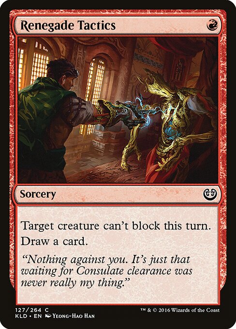 Renegade Tactics (KLD) - The List Reprints - C - 127