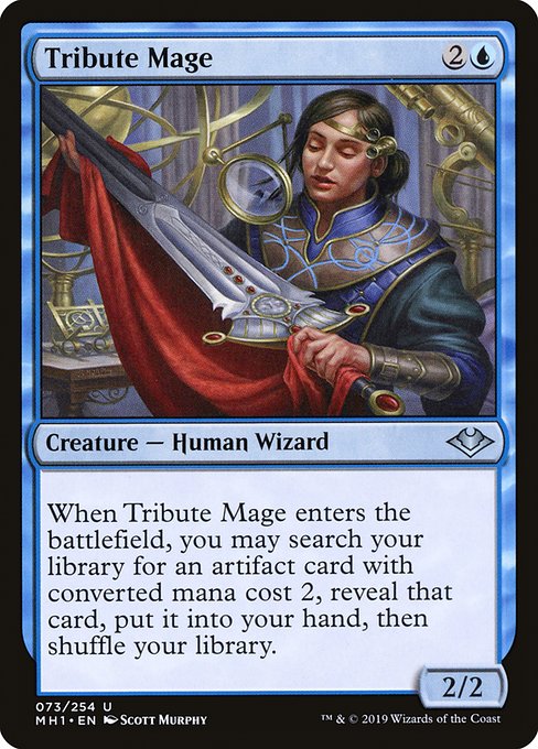 Tribute Mage - Modern Horizons - U - 73