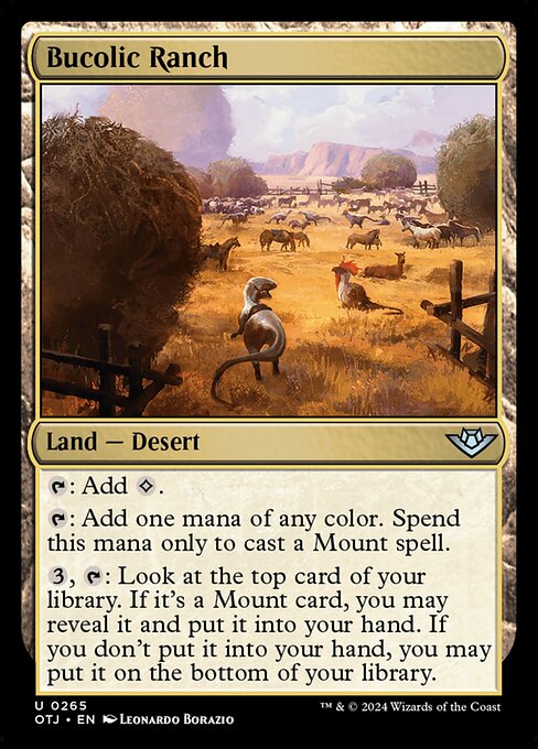 Bucolic Ranch - Outlaws of Thunder Junction - U - 265
