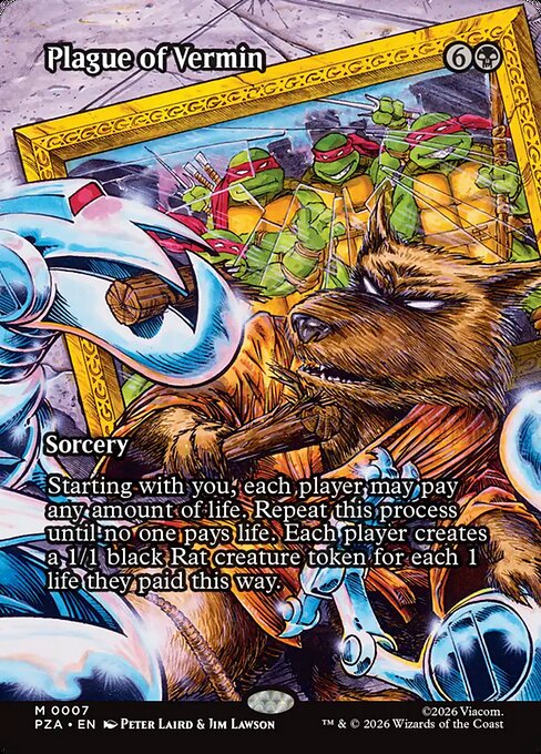 Plague of Vermin (Borderless) - Teenage Mutant Ninja Turtles Source Material - M - 7