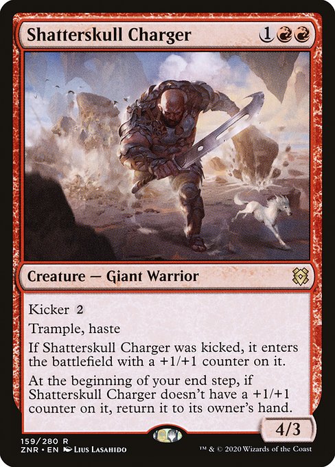 Shatterskull Charger - Zendikar Rising - R - 159