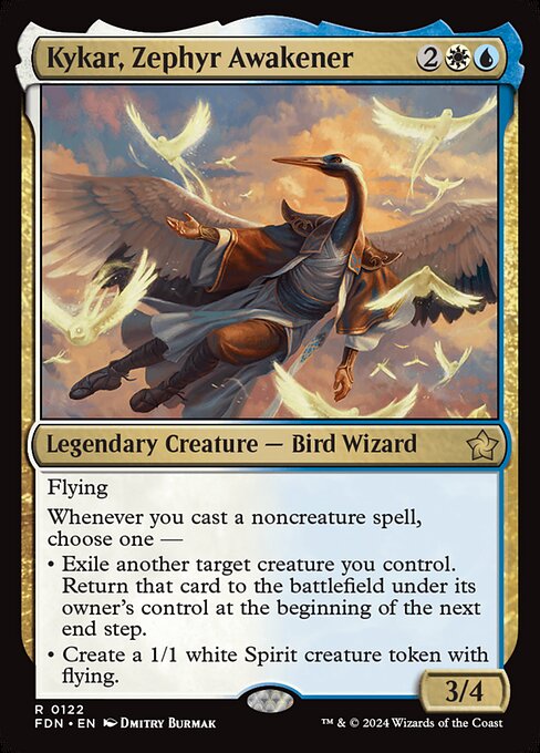 Kykar, Zephyr Awakener - Foundations - R - 122