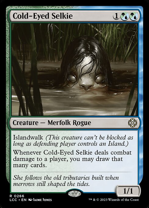 Cold-Eyed Selkie - Commander: The Lost Caverns of Ixalan - R - 266