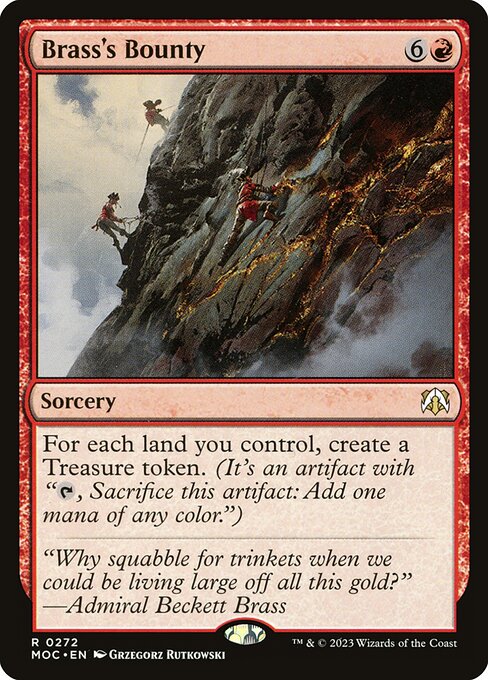 Brass's Bounty - Commander: March of the Machine - R - 272