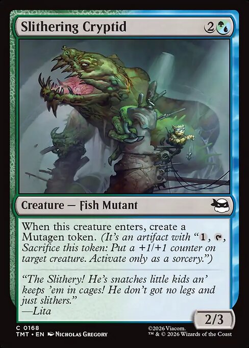 Slithering Cryptid - Teenage Mutant Ninja Turtles - C - 168