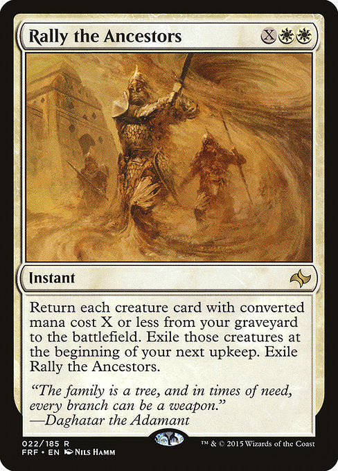Rally the Ancestors - Fate Reforged - R - 22