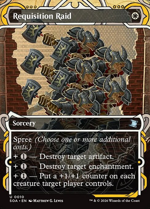 Requisition Raid (JP Alternate Art) - Secrets of Strixhaven: Mystical Archive - U - 75