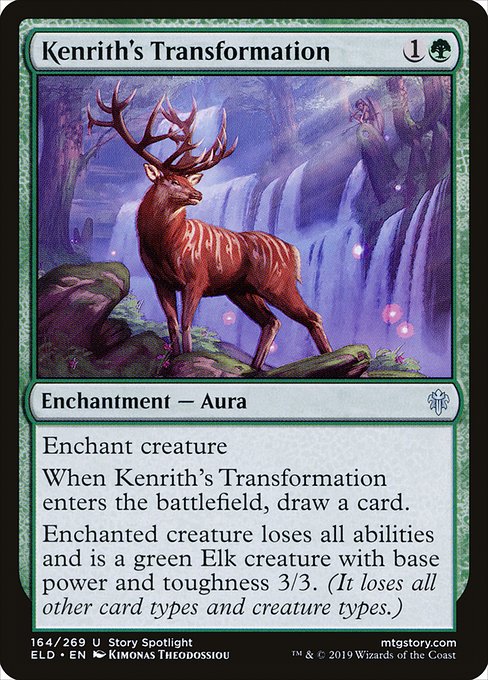 Kenrith's Transformation - Throne of Eldraine - U - 164