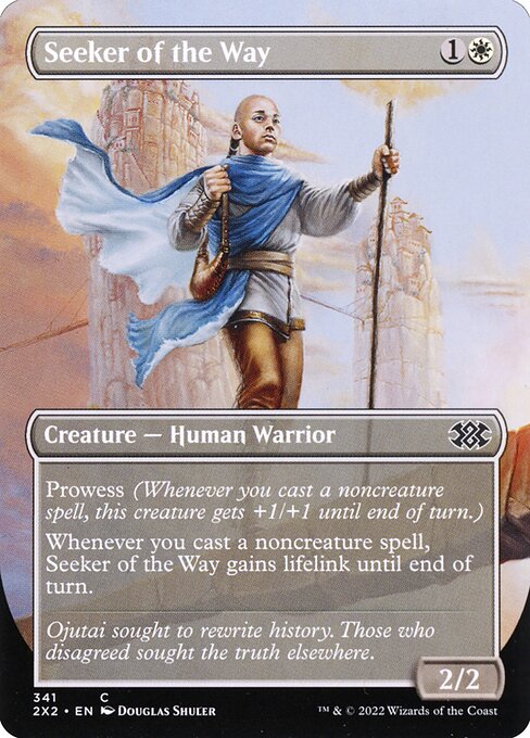 Seeker of the Way (Borderless) - Double Masters 2022 - C - 341