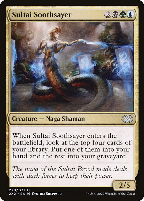 Sultai Soothsayer - Double Masters 2022 - U - 279