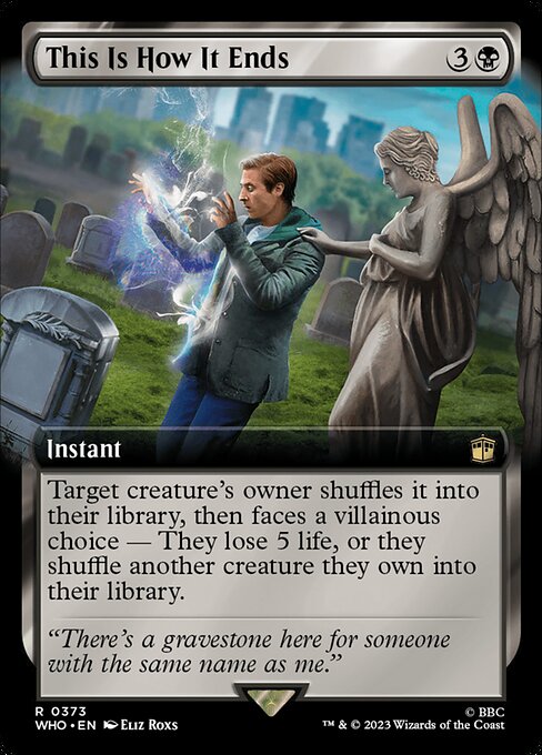 This Is How It Ends (Extended Art) - Universes Beyond: Doctor Who - R - 373