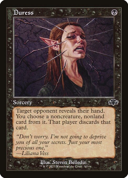 Duress (Retro Frame) - Dominaria Remastered - C - 303
