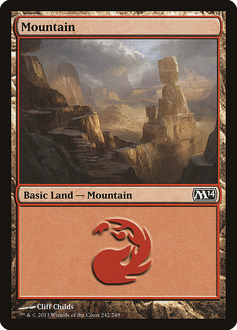 Mountain (242) - Magic 2014 (M14) - L - 242