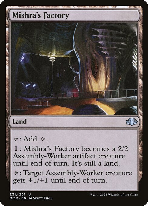 Mishra's Factory - Dominaria Remastered - U - 251