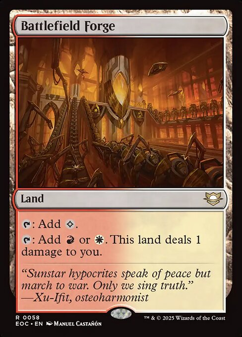 Battlefield Forge - Commander: Edge of Eternities - R - 58