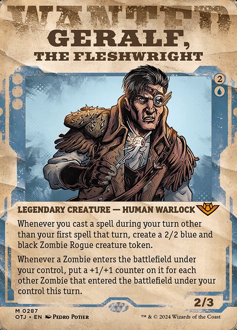 Geralf, the Fleshwright (Showcase) - Outlaws of Thunder Junction - M - 287