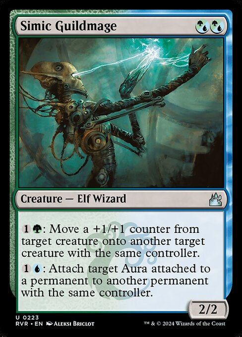 Simic Guildmage - Ravnica Remastered - U - 223
