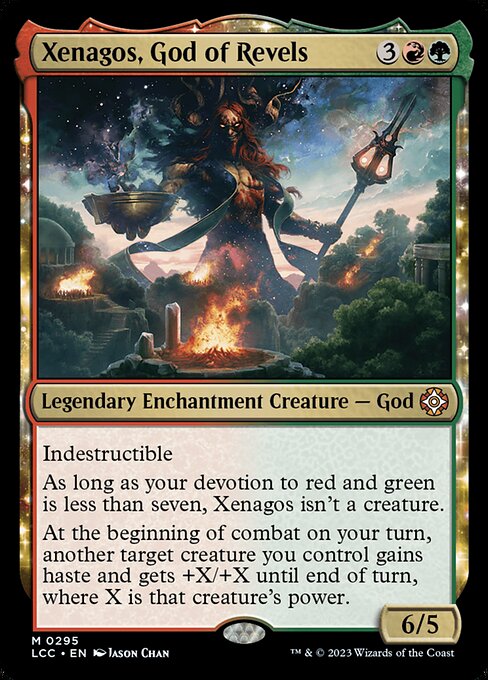 Xenagos, God of Revels - Commander: The Lost Caverns of Ixalan - M - 295