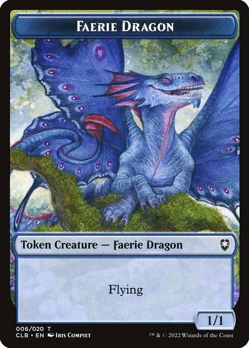 Faerie Dragon Token - Commander Legends: Battle for Baldur's Gate - T - 6