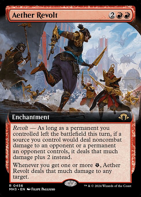 Aether Revolt (Extended Art) - Modern Horizons 3 - R - 456