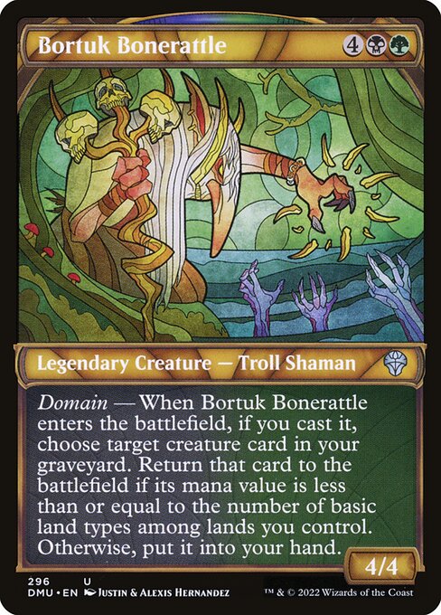 Bortuk Bonerattle (Showcase) - Dominaria United - U - 296