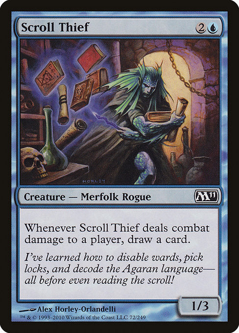 Scroll Thief - Magic 2011 (M11) - C - 72