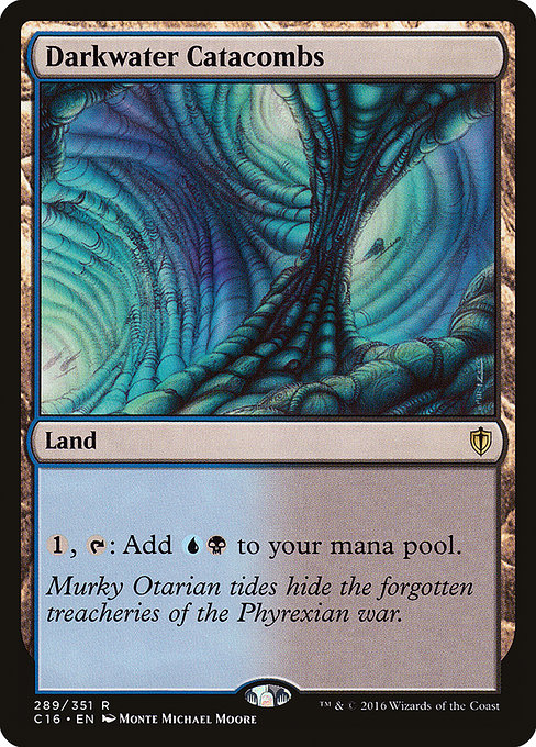 Darkwater Catacombs - Commander 2016 - R - 289