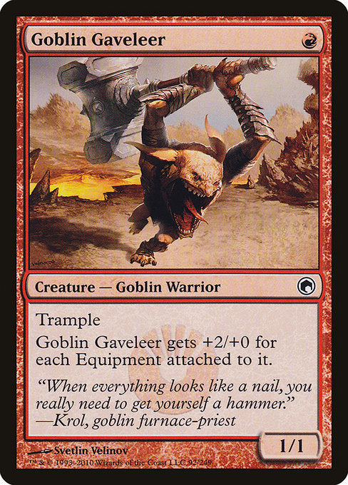 Goblin Gaveleer - Scars of Mirrodin - C - 92