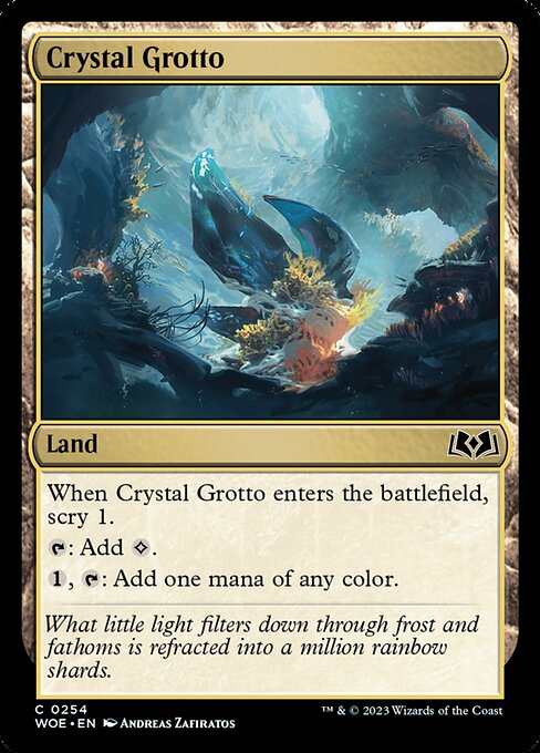 Crystal Grotto - Wilds of Eldraine - C - 254