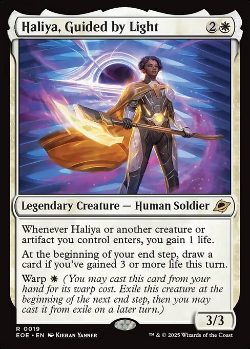 Haliya, Guided by Light - Promo Pack: Edge of Eternities - R - 19