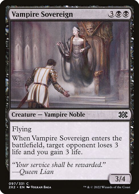 Vampire Sovereign - Double Masters 2022 - C - 97