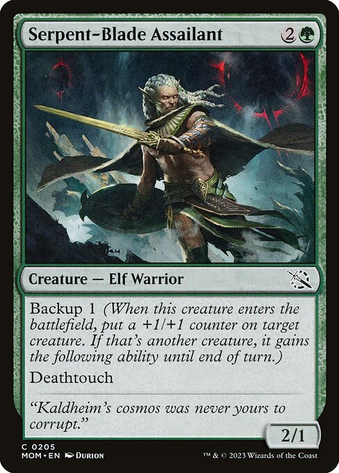 Serpent-Blade Assailant - March of the Machine - C - 205
