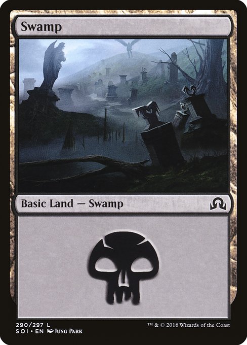 Swamp (290) - Shadows over Innistrad - L - 290