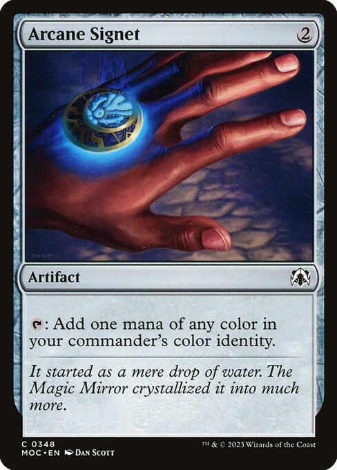 Arcane Signet - Commander: March of the Machine - C - 348