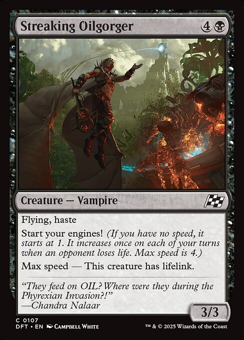 Streaking Oilgorger - Aetherdrift - C - 107