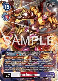 Proximamon (Alternate Art) - Digital World Shambala - Secret Rare - EX12-077 SEC
