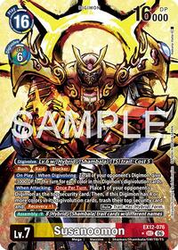 Susanoomon (Alternate Art) - Digital World Shambala - Secret Rare - EX12-076 SEC