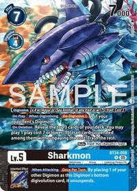 Sharkmon (Event Pack 10) - Time Stranger - Rare - BT24-059 R