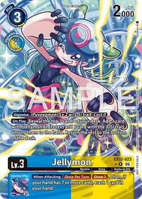 Jellymon (Box Topper) - Digital World Shambala - Rare - EX12-023 R