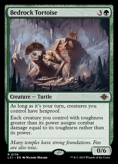 Bedrock Tortoise - The Lost Caverns of Ixalan - R - 176