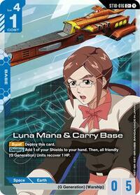 Luna Mana & Carry Base (C+) - Starter Deck 10: Generation Pulse - C+ - ST10-016