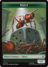 Insect // Clue Double-Sided Token - Marvel Super Heroes - T - 12 // 17