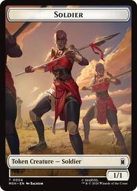 Soldier // Insect Double-Sided Token - Marvel Super Heroes - T - 4 // 12