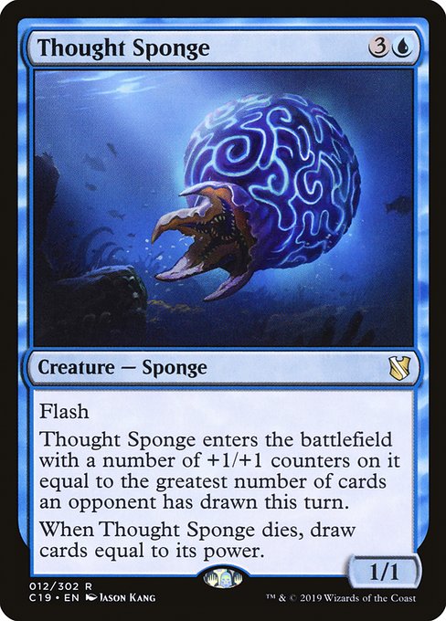 Thought Sponge - Commander 2019 - R - 12