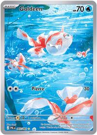 Goldeen - 087/084 - ME05: Pitch Black - Illustration Rare - 087/084