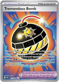 Tremendous Bomb - 113/084 - ME05: Pitch Black - Ultra Rare - 113/084