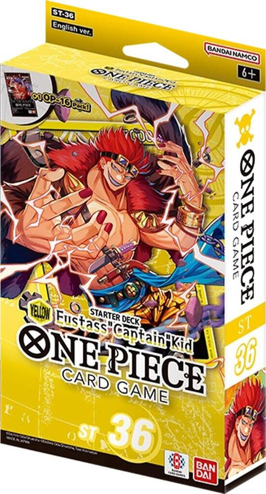 Starter Deck 36: YELLOW Eustass”Captain”Kid (ST-36)